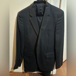 Theory Navy Slim Suit - 36S
